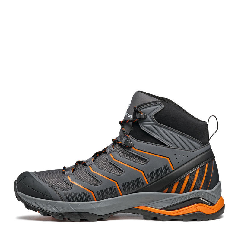 63090-200-1_02_MAV-MID-GTX_IrG-Ora_Maverick Mid GTX _ Iron Gray - Orange scarpa trekking boot.